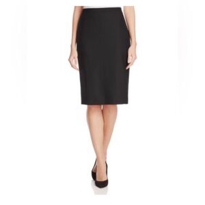 J.Crew Pencil Straight skirt size 10 Textured 97% Cotton Workwear casual Black